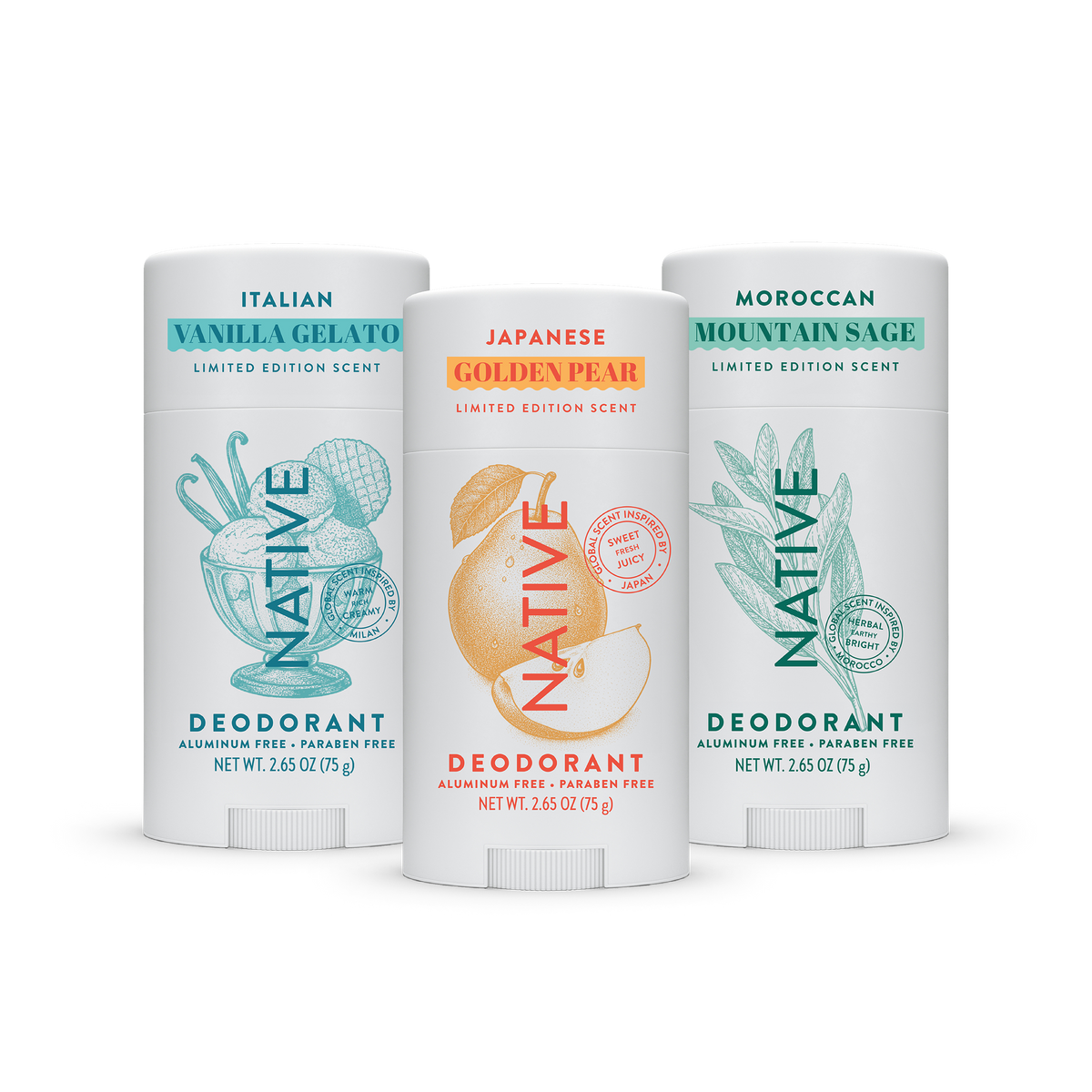 Native Deodorant Discovery 3-Pack